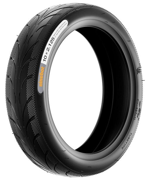 stio 10x2.125 Outer Tire Compatible with Ninebot by Segway Kickscooter F25/F30/F40/F65/D18W/D28U/D38U 10 Inch Non-Slip Scooter Tyre Replacement Original Accessories 1PC
