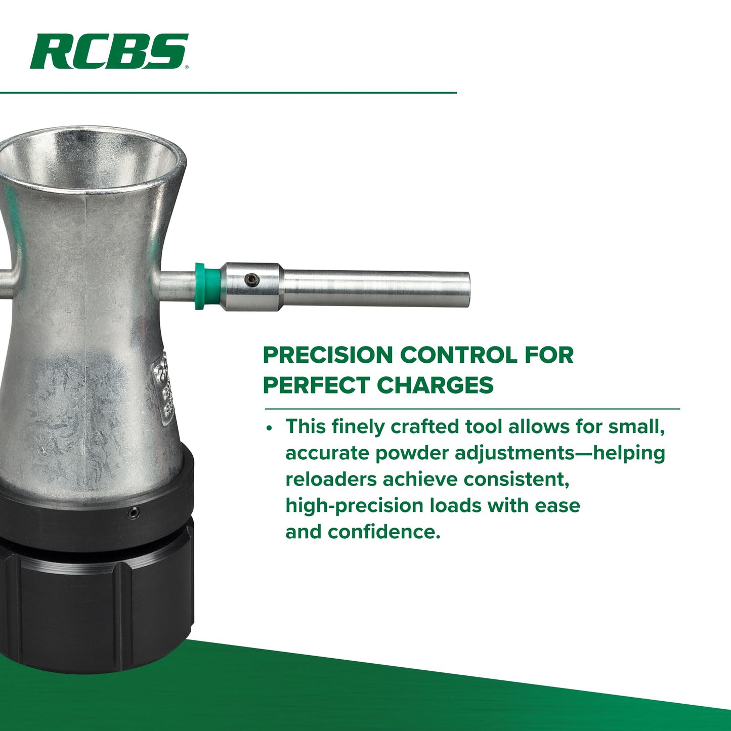 RCBS Powder Trickler - 9089 , Green