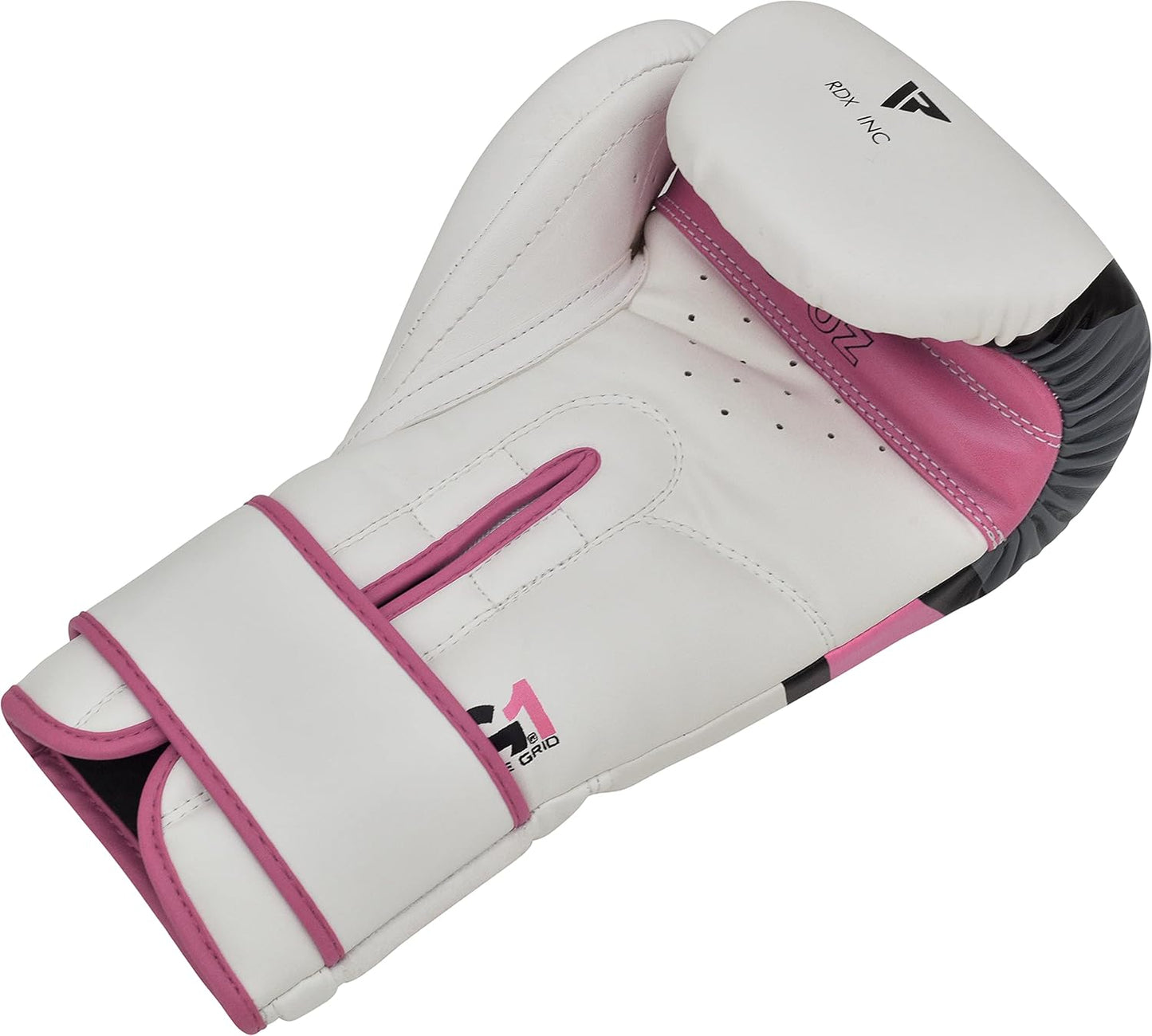 RDX Boxing Gloves EGO - Maya Hide Leather Sparring & Kickboxing Mitts | Ventilated Support, 8-16 oz