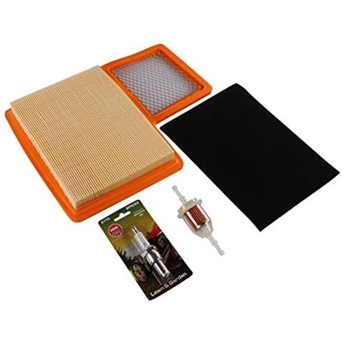 Huskey Golf Cart Tune up Service Kit Compatible with Yamaha G16-G22 G29 Drive 1996-2016 Gas Golf Carts-Include Air Filter and Pre Filter, Fuel Filter and NGK (BPR2ES) Spark Plug