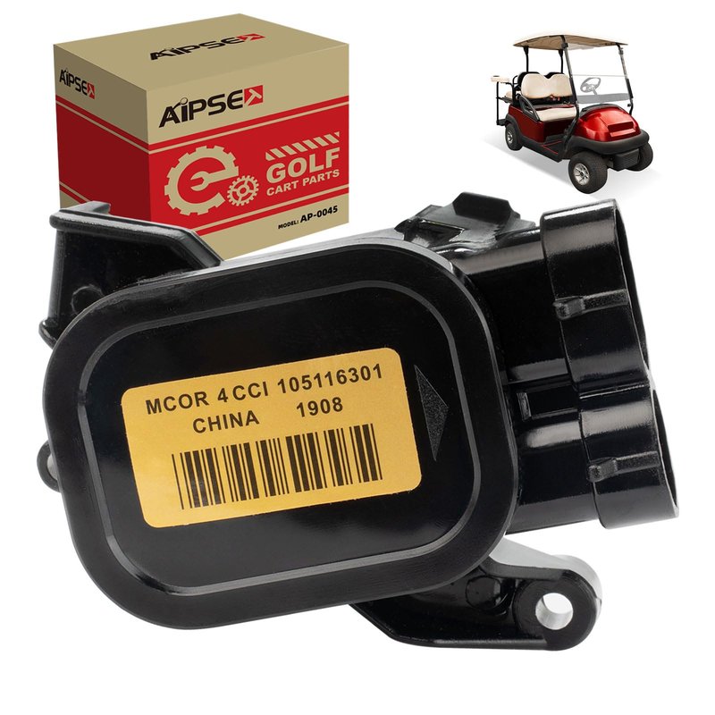 AIPSET MCOR 4 Golf Cart Throttle Potentiometer Accelerator Compatible with Club Car DS/Precedent/Carryall 2012-up Golf Carts, Replaces OEM# 105116301, Also Fit MCOR3 OEM# 103850401