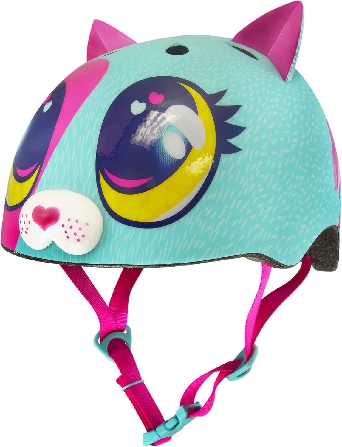 Raskullz Kitty Cat Toddler & Child Helmets - Fun Design for Ages 3+ & 5+ | Safety & Style