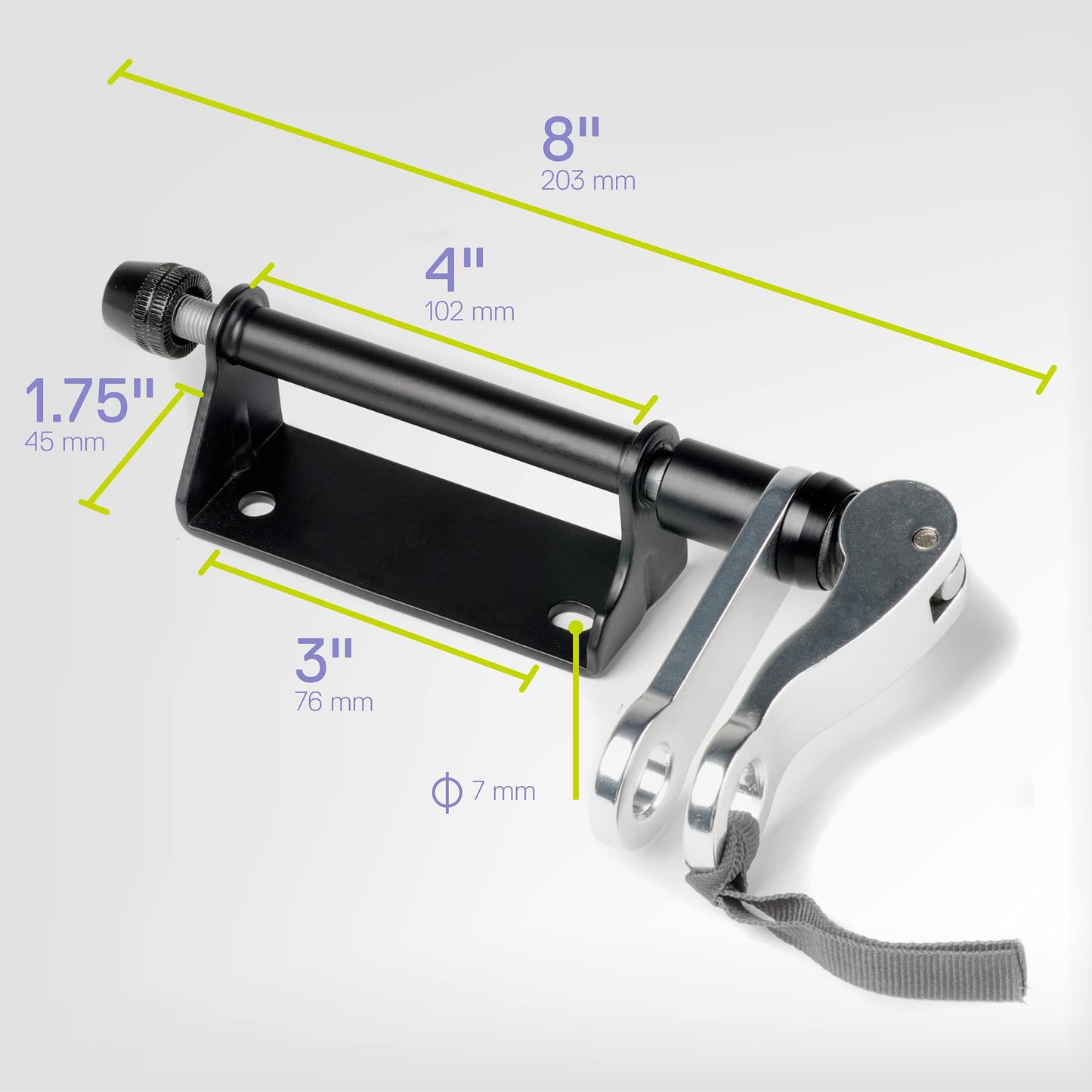 Truck Bed Bike Rack by Delta Cycle (2-Pack) - Bike Hitch Lockable Bike Fork Mount Securely Holds 9 x 100mm Skewer Road, MTB, and Hybrid Bicycles - Lockable Quick Release Truck Bed Bike Mount