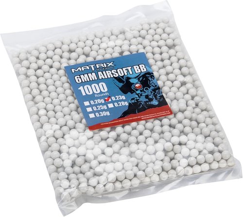 Matrix Airsoft - Match Grade 6mm Airsoft BBs for Precision Shooting | High Quality, 5000 Count