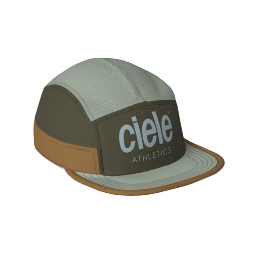 Ciele Athletics GOCap - Premium Washable Moisture Wicking Hat with Sun Protection, 5-Panel Knit Running Hat - IvyGreen