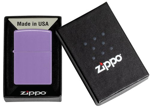 Zippo Classic Smoky Lavender Pocket Lighter