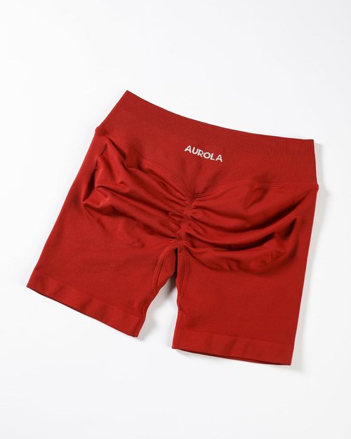 AUROLA Women's Workout Shorts - No Roll Up, Squat Proof, Seamless Compression | Available in Multiple Sizes