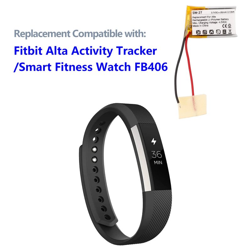SWARK Battery Compatible with Alta Activity Tracker and Smart Fitness Watch FB406