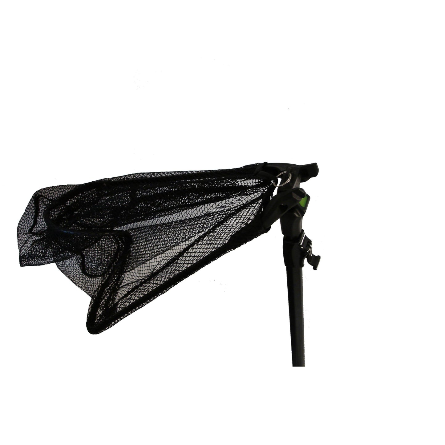 Frabill Folding Net with Telescoping Handle (18 X 16-Inch), Premium Landing Net, Black, One Size (3607)