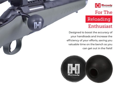 Hornady Lock-N-Load Bolt Ball – A Firearm Accessory for Faster Reloads – Easy Grip When Shooting with Gloves, Ideal for Hunting – Item No. 99123