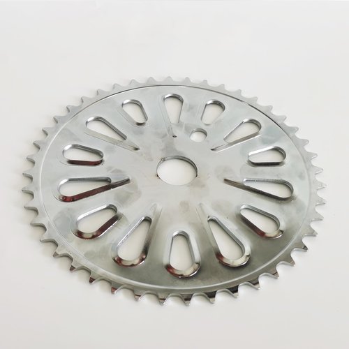 DONSP1986 2'' Wide Pedal Crank Kit Part 40T/44T Sprocket Only - Bicycle Wide Crank Sprocket (Black, 44T)