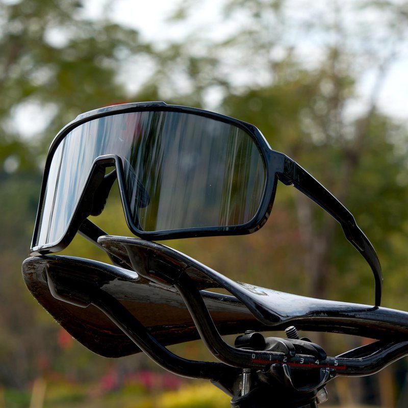 Cyxus 25g Wraparound Cycling Running Sports Glasses Men Women TR90 Sunglasses MTB UV400 Protection 1258
