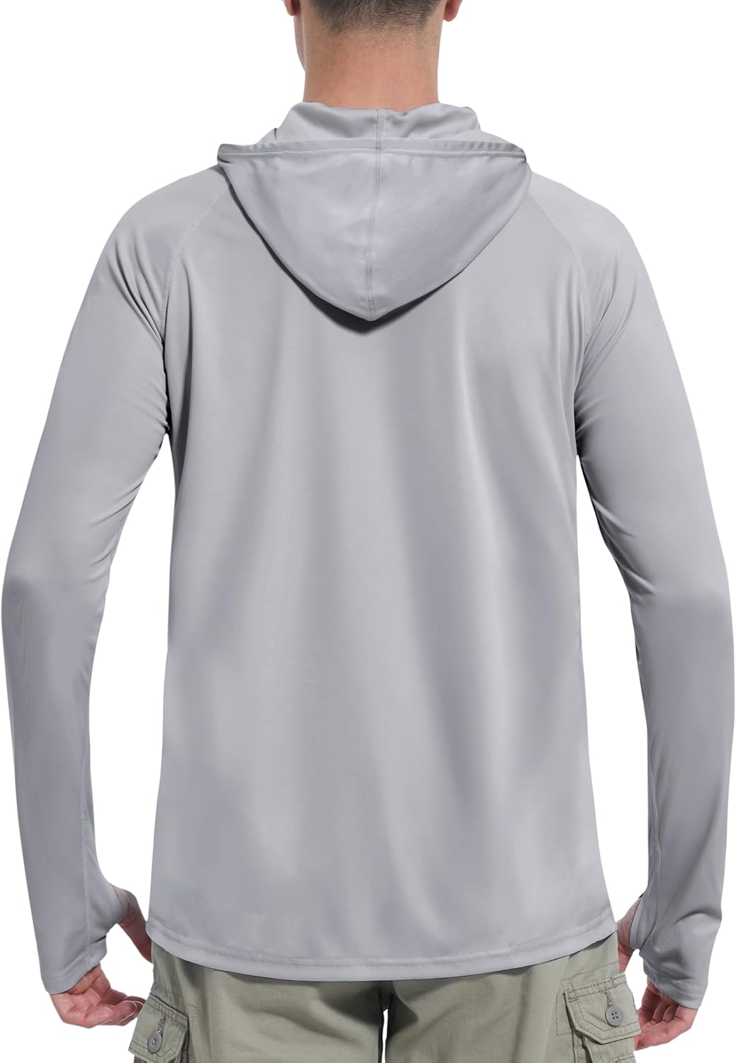 Roadbox UPF 50+ Sun Protection Hoodie - Quick Dry Long Sleeve Fishing & Hiking Shirt