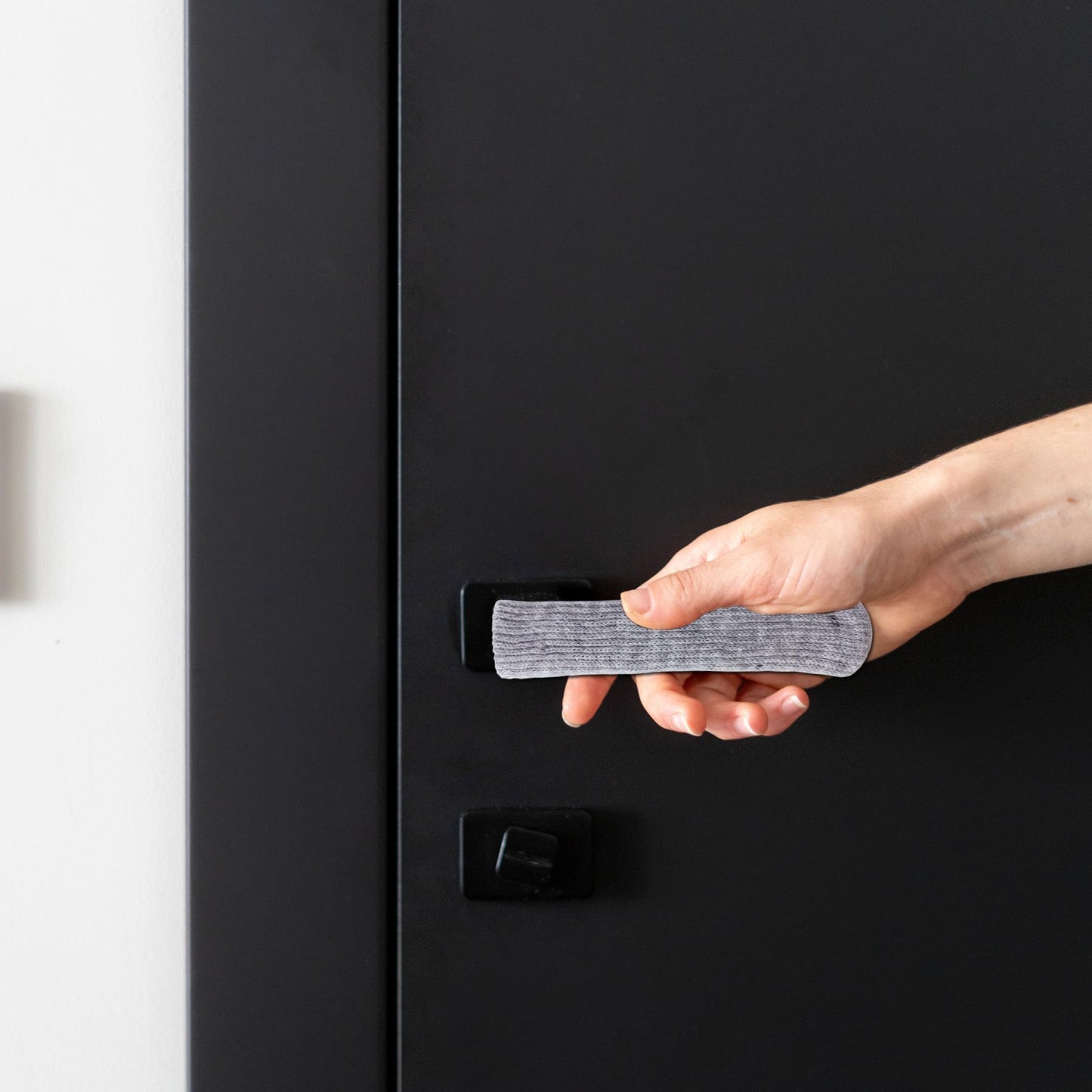 SADIKALO Door Handle Cover - 6PCS Door Handle Protectors Knitted Anti-Scald Antifreeze Door Knob Covers for Summer and Winter