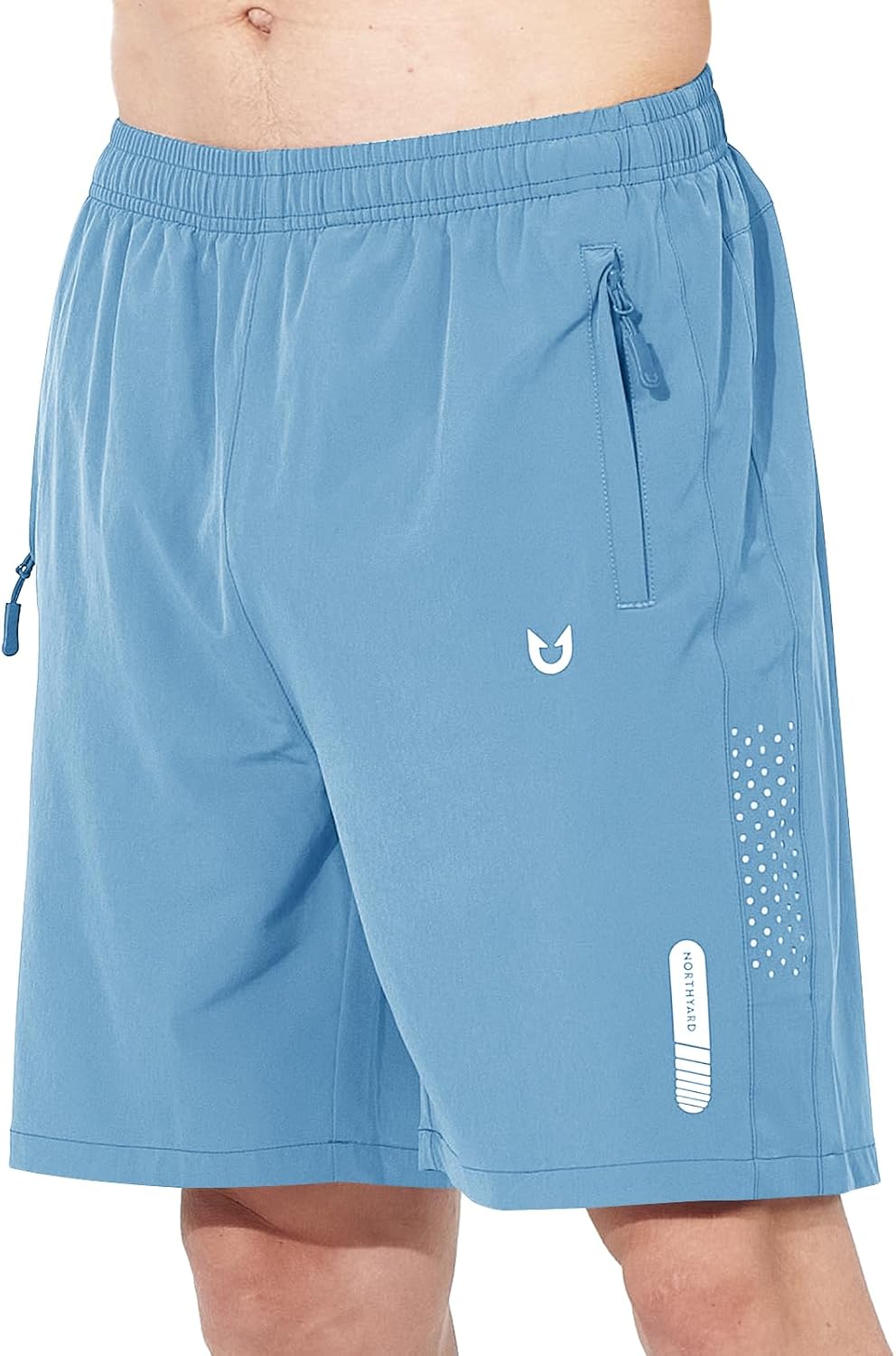 NORTHYARD Men's Athletic Running Shorts - Quick Dry Lightweight Gym Workout Shorts | 5"/7"/9" Options
