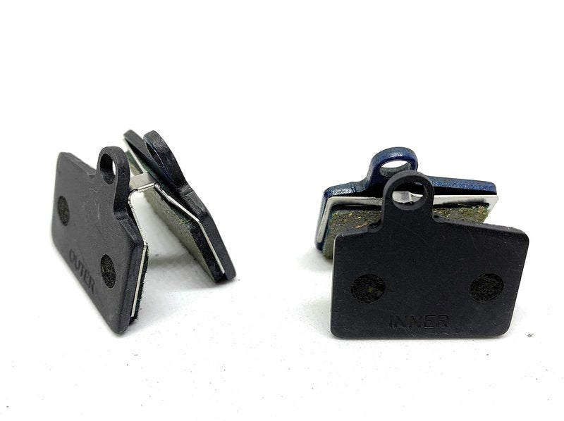 2 Pairs Bike Brake Pads Resin for Hayes Stroker RYDE Dyno Sport, Radar, Prime Sport, Ride Comp, Radar,95C0181. The Bicycle Replacement Part for Brakes for high Braking Power and Quiet Stops.