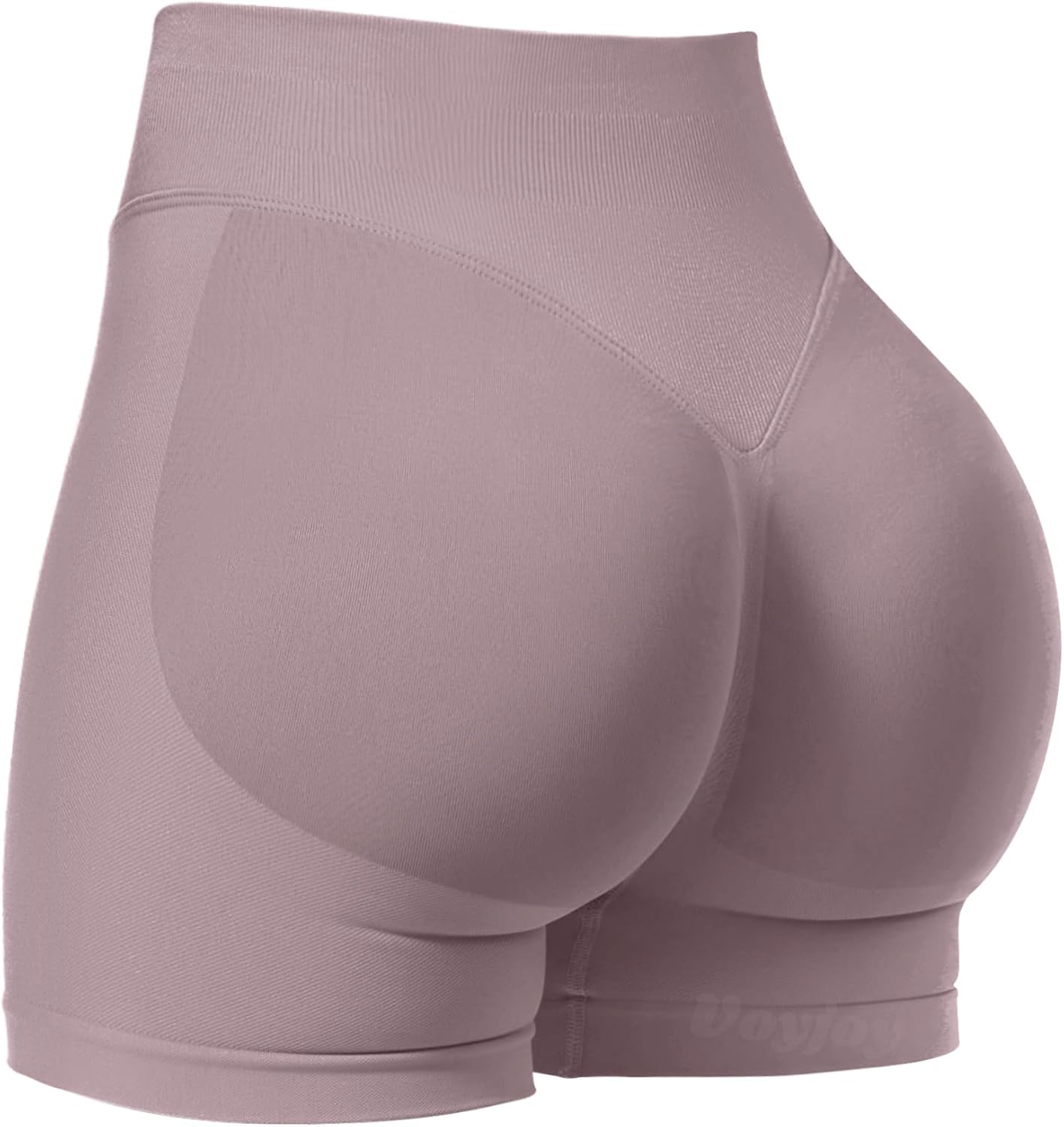 VOYJOY Women's Scrunch Butt Lifting Workout Shorts - Seamless Gym Biker Shorts in Multiple Lengths
