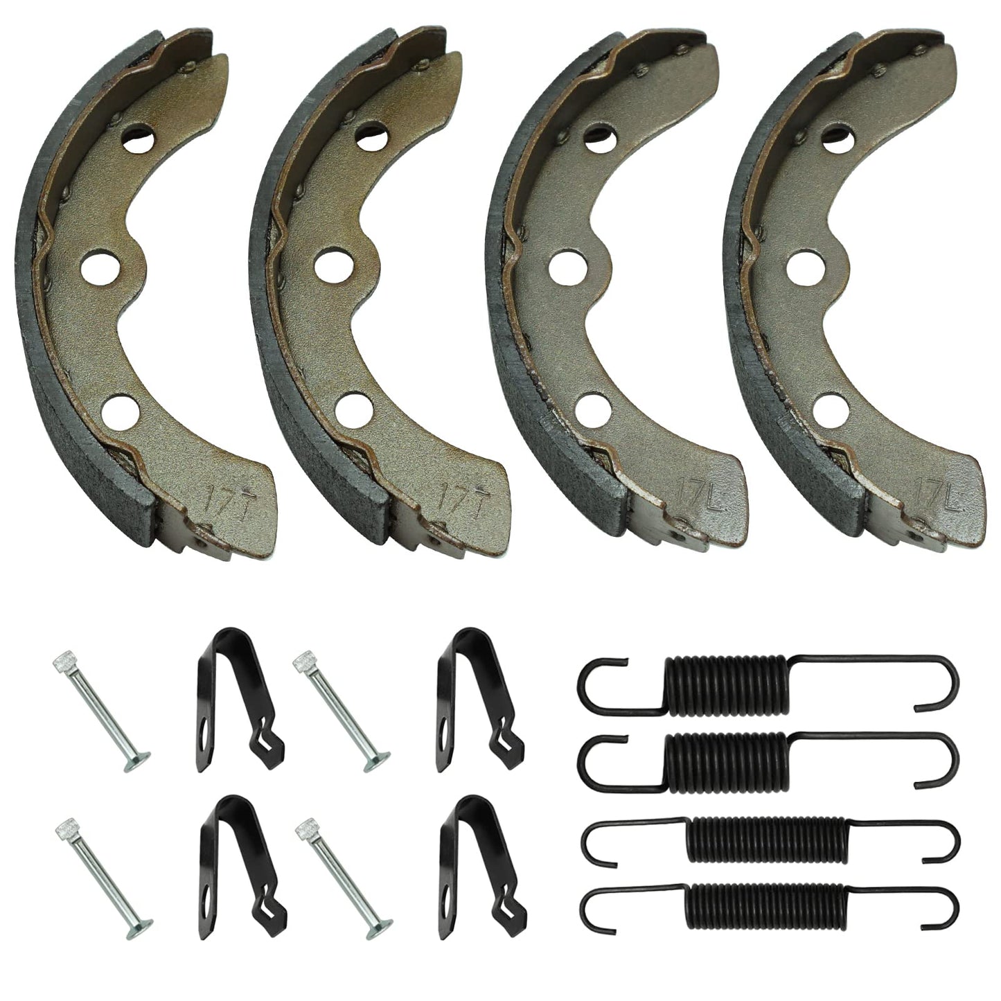 Brake Shoes Springs Kits 1018232-01 for Club Car DS 1995-Up Precedent 2004-Up Yamaha G1/G2/G3/G5/G8/G9/G11 E-Z-GO Gas Electric Golf Cart