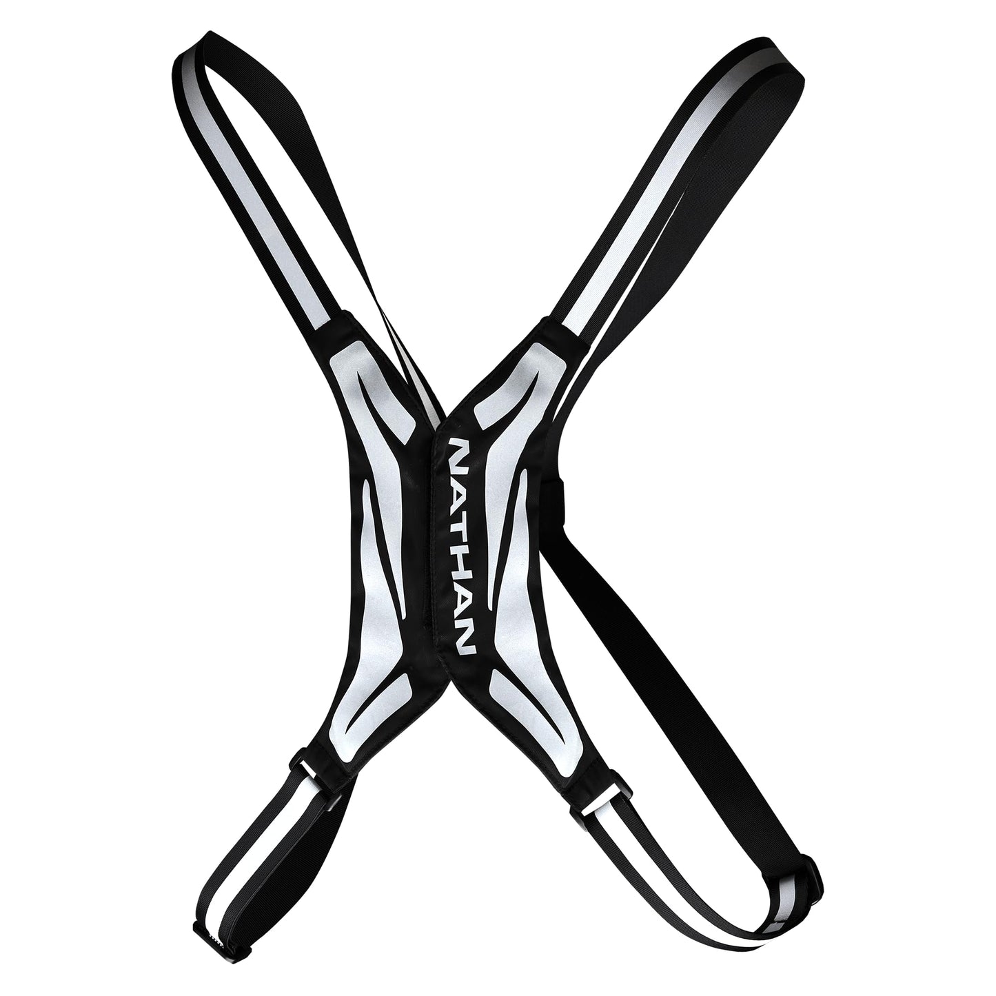 Nathan NS60320-00001-OSFM Hypernight Reflective Vest Lite Black