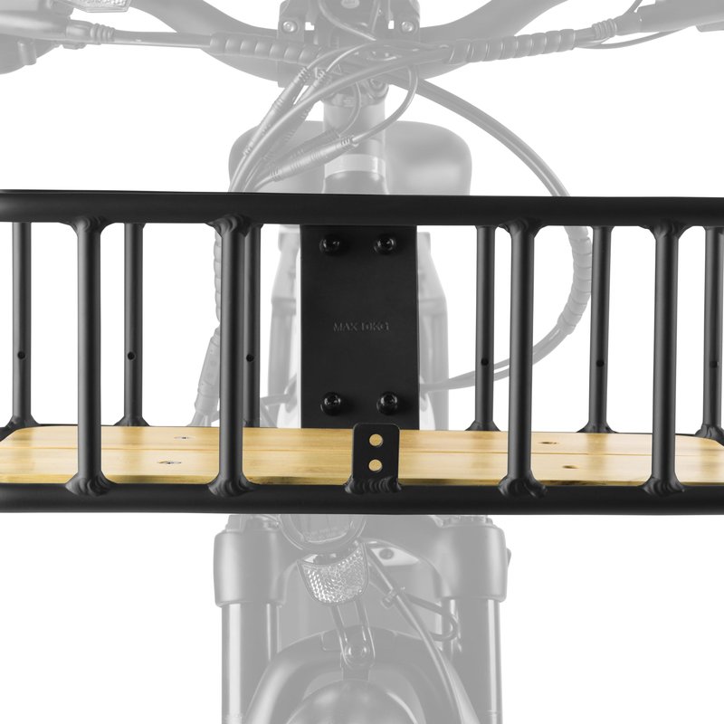Retrospec Tote Ebike Basket Lightweight, Aluminum Front Basket for Retrospec Electric Bikes