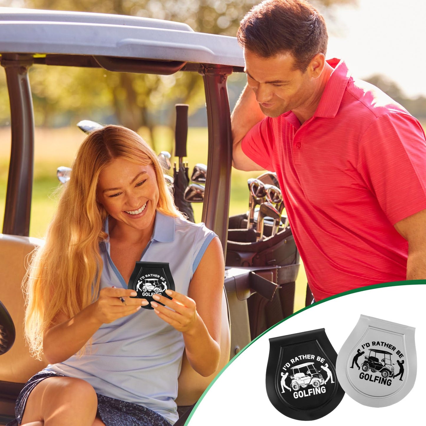 SmoothNovelty 8 Count Golf Ball Towel Portable Cleaner Pocket Washer Pouch Golfing Accessories, Silver and Black, 4.1x3.7 Inch