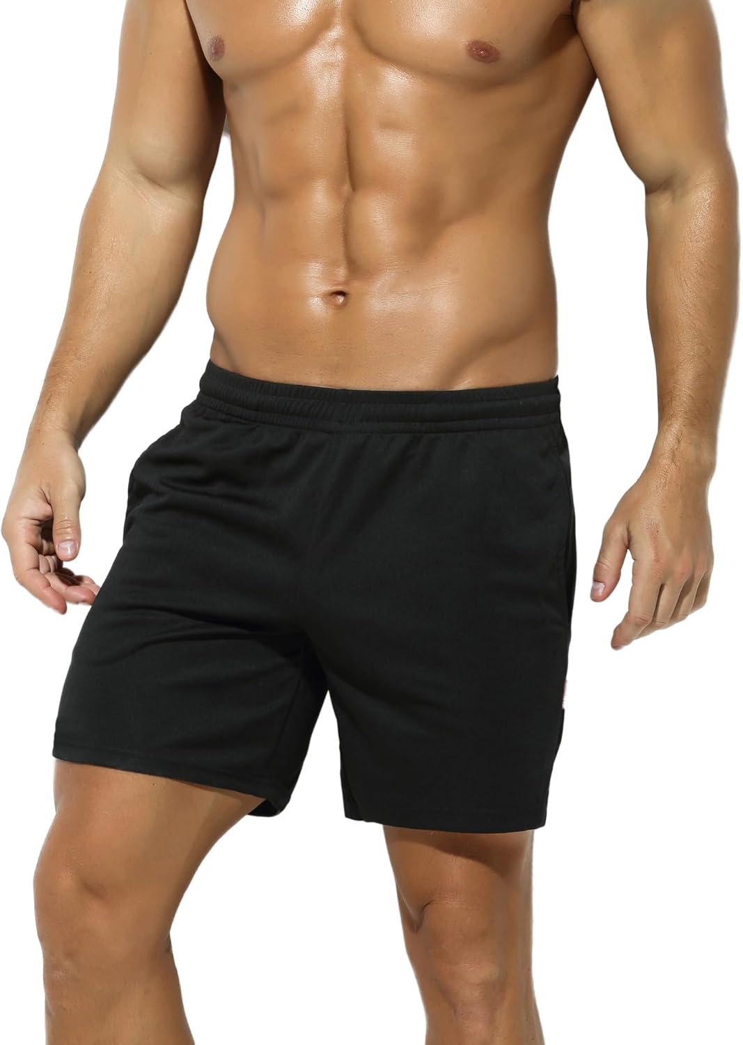 Skiennix Men's Running Shorts - Lightweight Athletic Gym Shorts with Pocket | 7-Inch Soft Fit