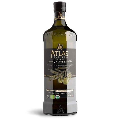 Atlas 1 LT Extra Virgin Olive Oil - Polyphenol-Rich, Unprocessed, Organic | Single Family Farm from Morocco