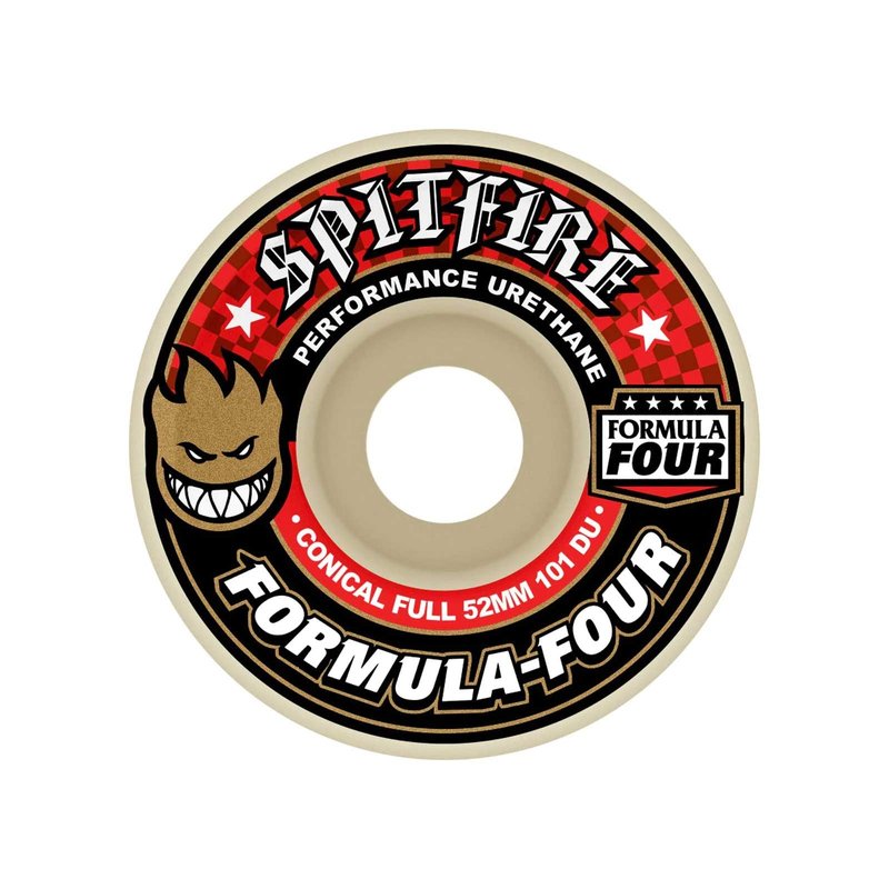 Spitfire Formula Four Conical Full 101du Skateboard Wheel 52mm 52mm