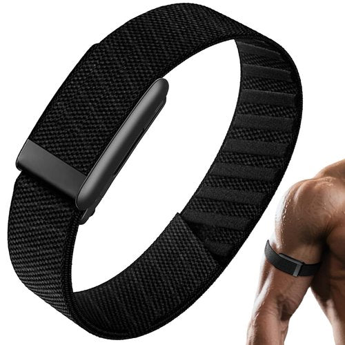 Anpzband Nylon-Bicep-Bands for Whoop 5.0 One/Peak/MG/Life Elastic Band - Adjustable Breathable Replacement for Whoop 5.0 Arm/Ankle Bands,Soft,Durable(Not for Whoop 4.0)