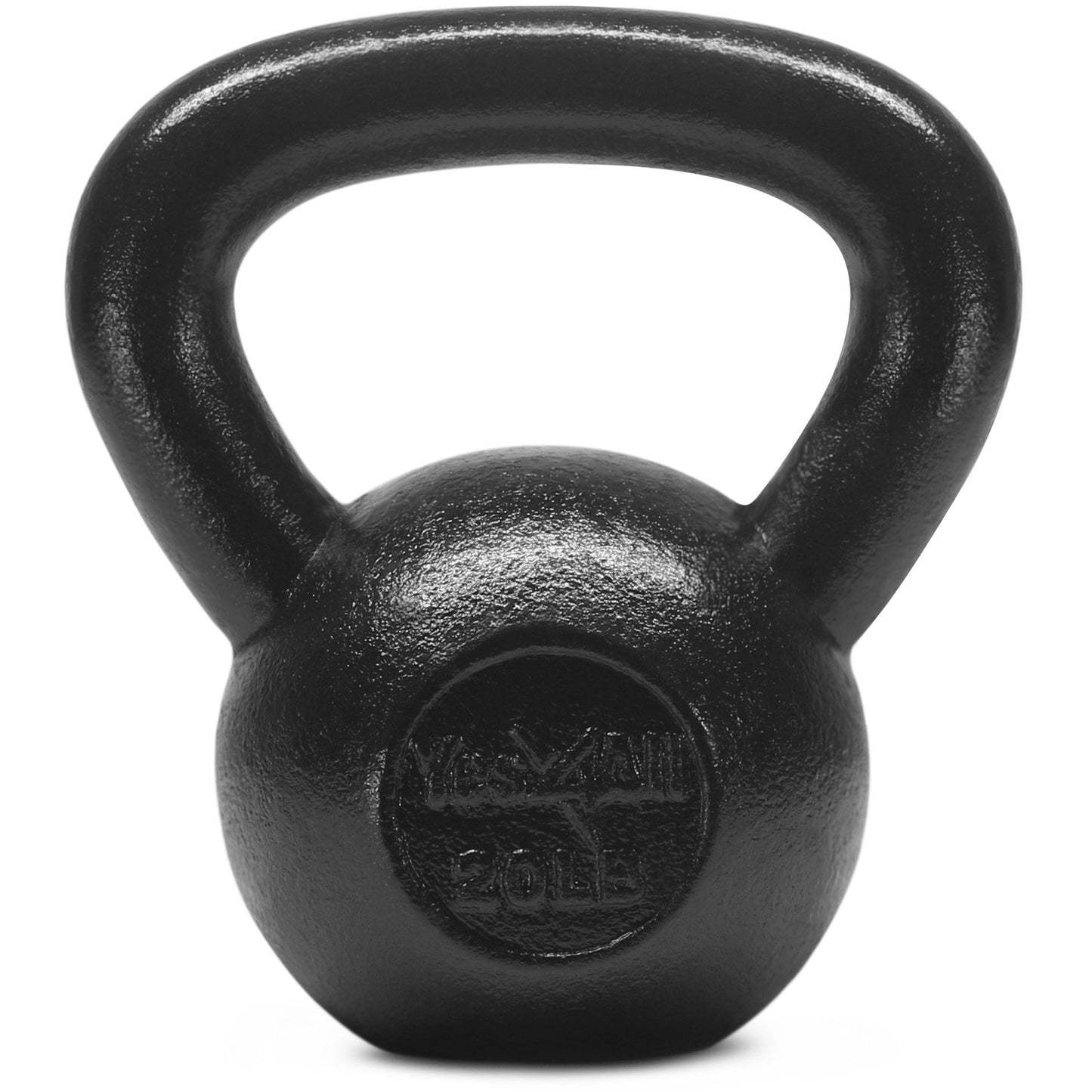 Yes4All Kettlebell Sets, Pair 20 & 25 LB Cast Iron Strength Training Kettlebells, Wide Handles & Flat Bottom for Push Ups, Swings, Squats & Full Body Workout at Home or Gym