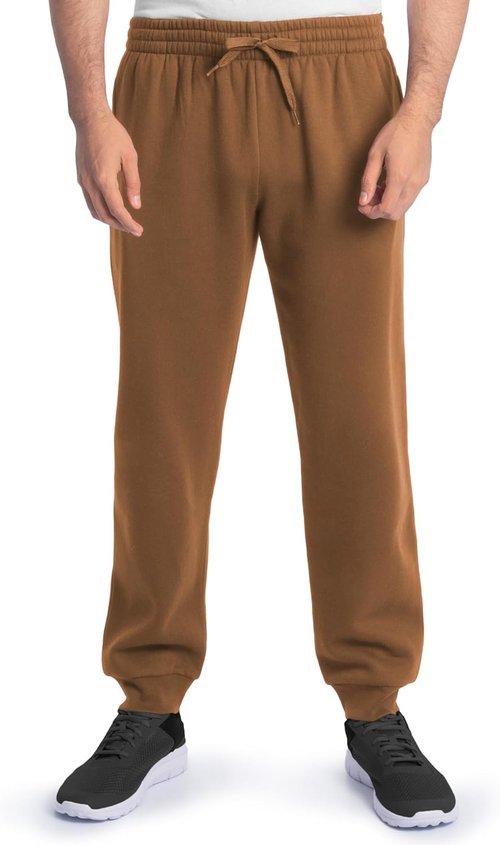 Fruit of The Loom Eversoft Fleece Joggers - Relaxed Fit, Moisture-Wicking, Breathable Sweatpants with Pockets