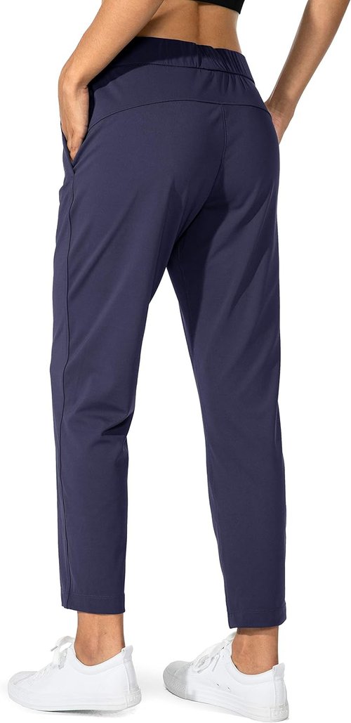 G Gradual Women's 7/8 Stretch Ankle Sweatpants - Deep Pockets for Golf, Athletic, and Lounge Wear
