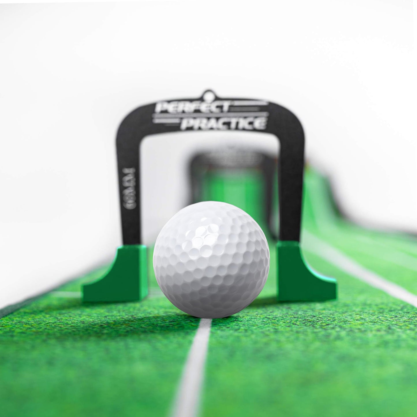 Perfect Practice Putting Gates (3-Pack) – Golf Putting Aid with Three Sizes to Improve Stroke – Detachable Legs, Carrying Case, for Indoor & Outdoor Practice - Golfing Gifts for Men