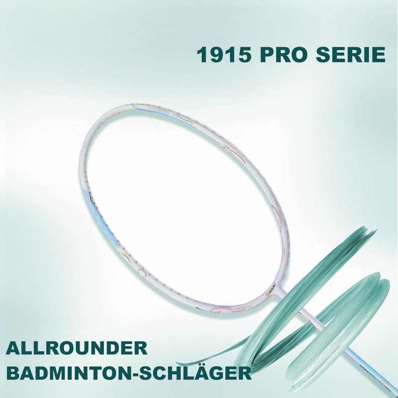Professional Badminton Racket, Carbon Fiber Badminton Sets 5U Ultra-Light High Tension Racket with 2 Handgrips &1 Bag-1915 Pro Black (Strung)