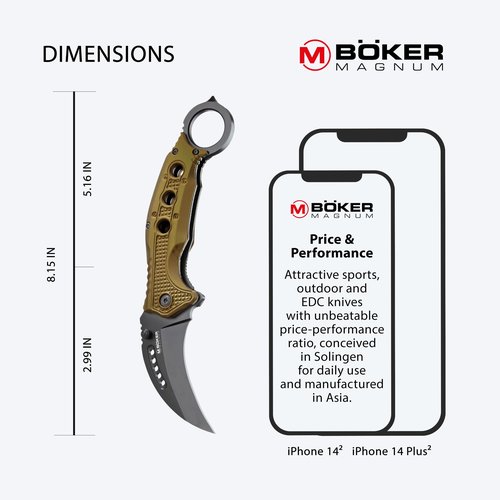 BOM01MB713-BRK Black Scorpion Linerlock