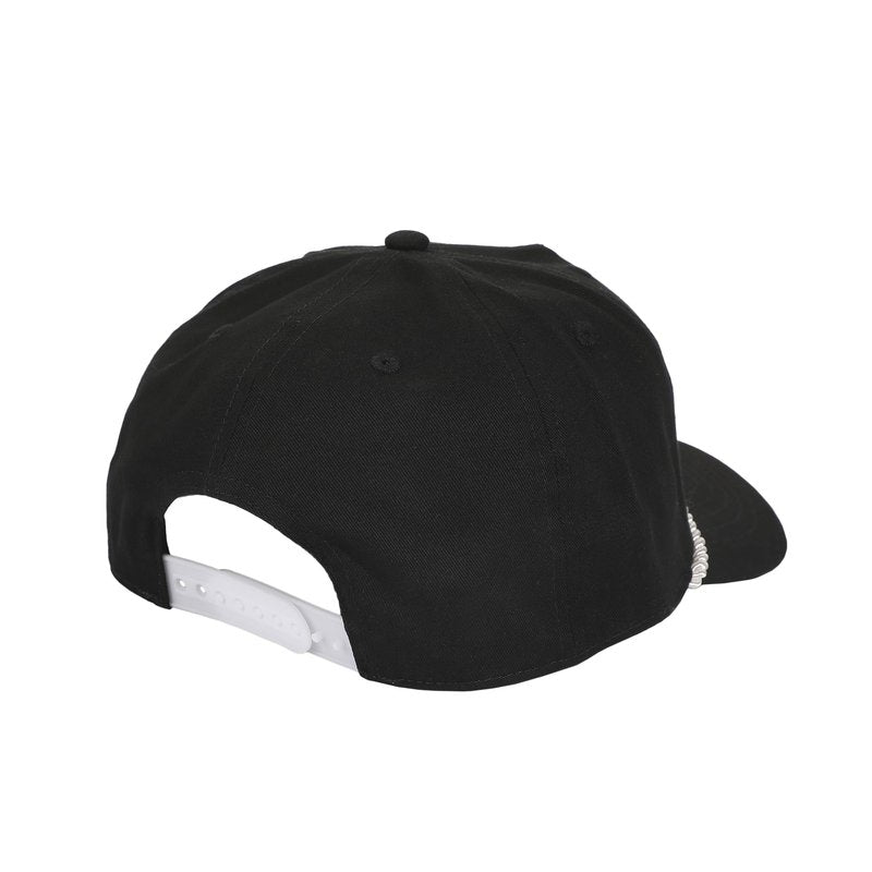 Stranger Things Hellfire Club Demon Head Black Retro Grandpa Snapback Hat