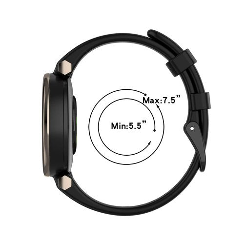 Compatible with Garmin Lily Bands, Replacement Silicone Water Resistant Fitness Watch Wrist Band Strap for Lily Smartwatch with Adapter Tools Accessories (ElevenColors)