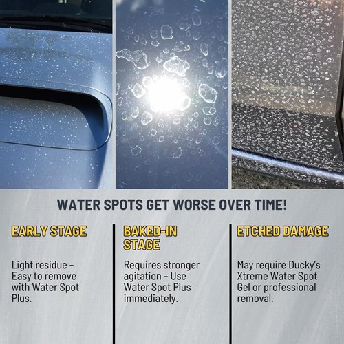 Ducky Products Water Spot Plus - Exterior Detailing Spray with Wax for Boat, Car & RV | 32 oz