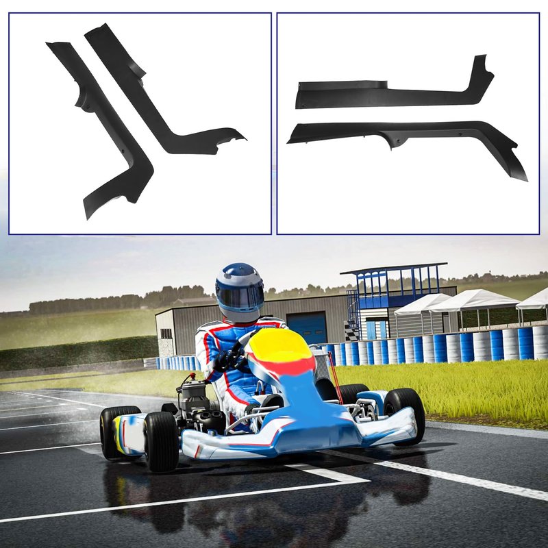 SEBLAFF Floormat Retainer Side Panel Set Replacement for Club Car Precedent Onward 04-15 Golf Cart 105314001 105314101