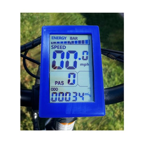 JILINWEI Blue Protective Edge Guard for M5 Lectric XP, Bike Display Cover