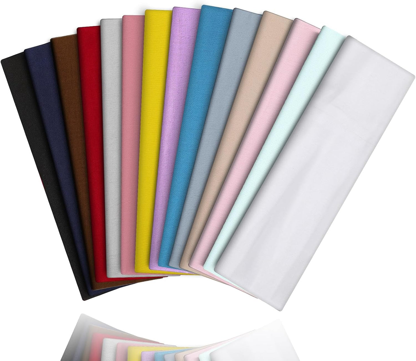 Skiennix 14PCS Non-Slip Sports Headbands - Soft, Elastic & Sweat-Absorbing for Running & Workouts