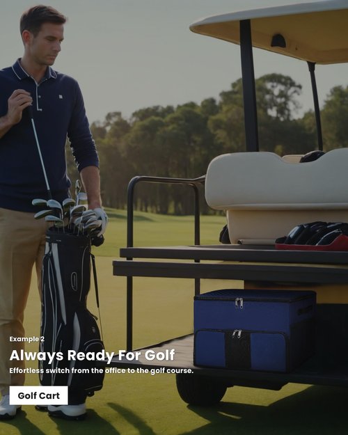 Golf Trunk Organizer for Golf Stuff Supplies Golfing Accessories for Men Golfers Golf Game Gear Equipment Large Golf Shoes Storage Bag for Car SUV Truck Golf Gadgets Items Retirement Tournament Prizes