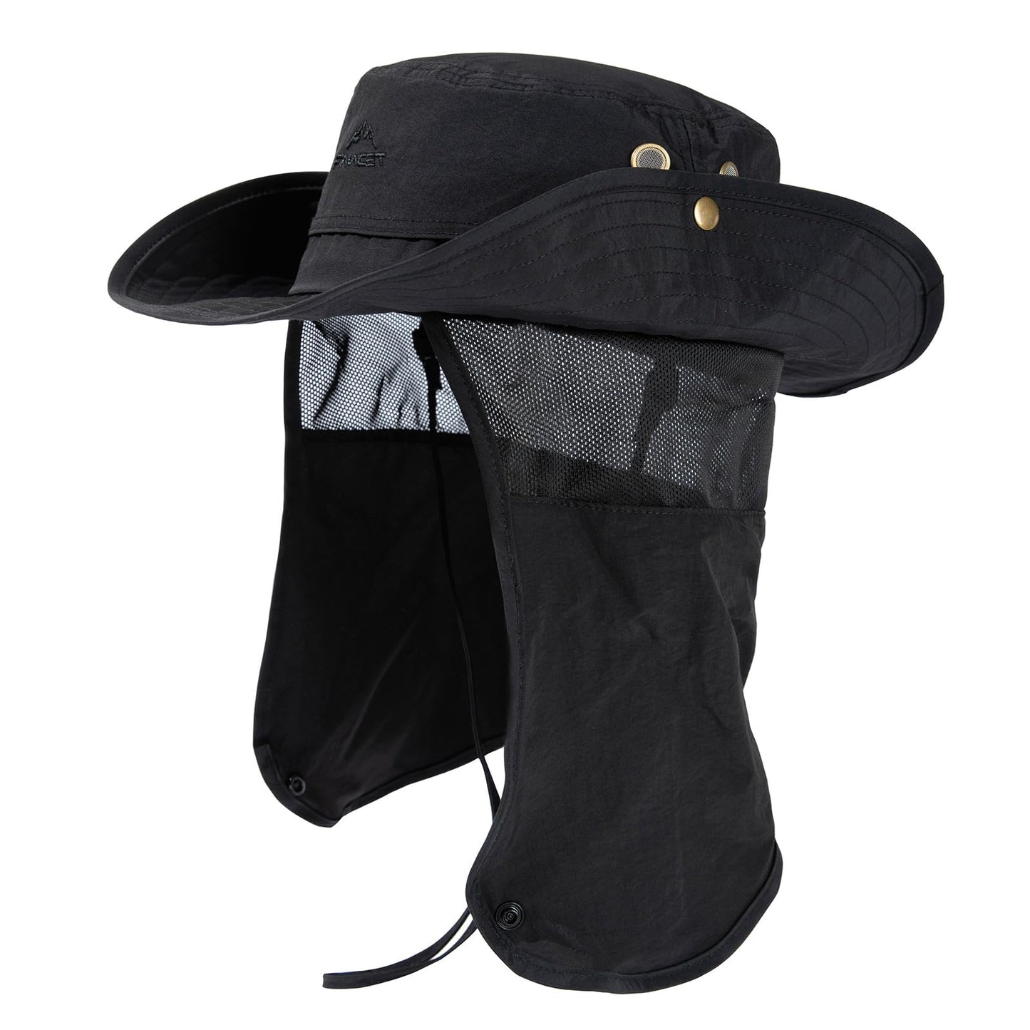 Comhats Sun Hat with Neck Flap for Men, UPF 50+ Wide Brim Cooling Oversized