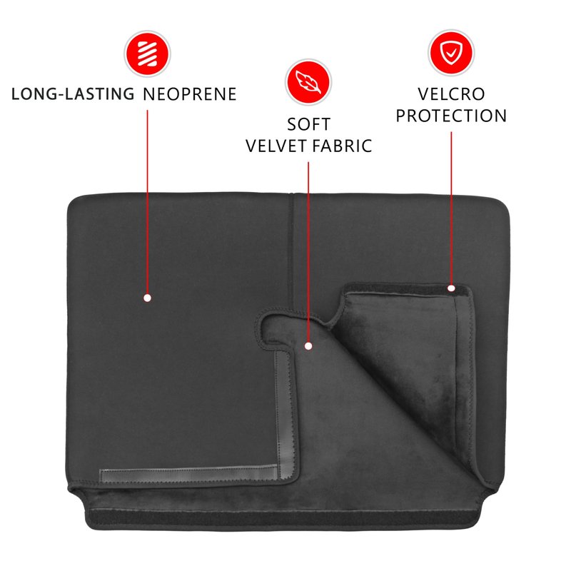 Crostice Screen Cover Compatible with Peloton Bike Plus & Tread & Row, Monitor Protector Defend from Dust and Water, Accessories for Bike+ & Treadmill & Row (Not for OG PL-01 or Cross Training Series)