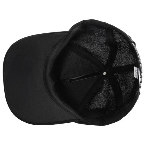 Peohud Set of 2 Rhinestone Baseball Caps, Adjustable Snapback Baseball Hat for Women Men, Breathable Sparkle Bling Sun Hat for Sport, Party, Outdoor Activities Black