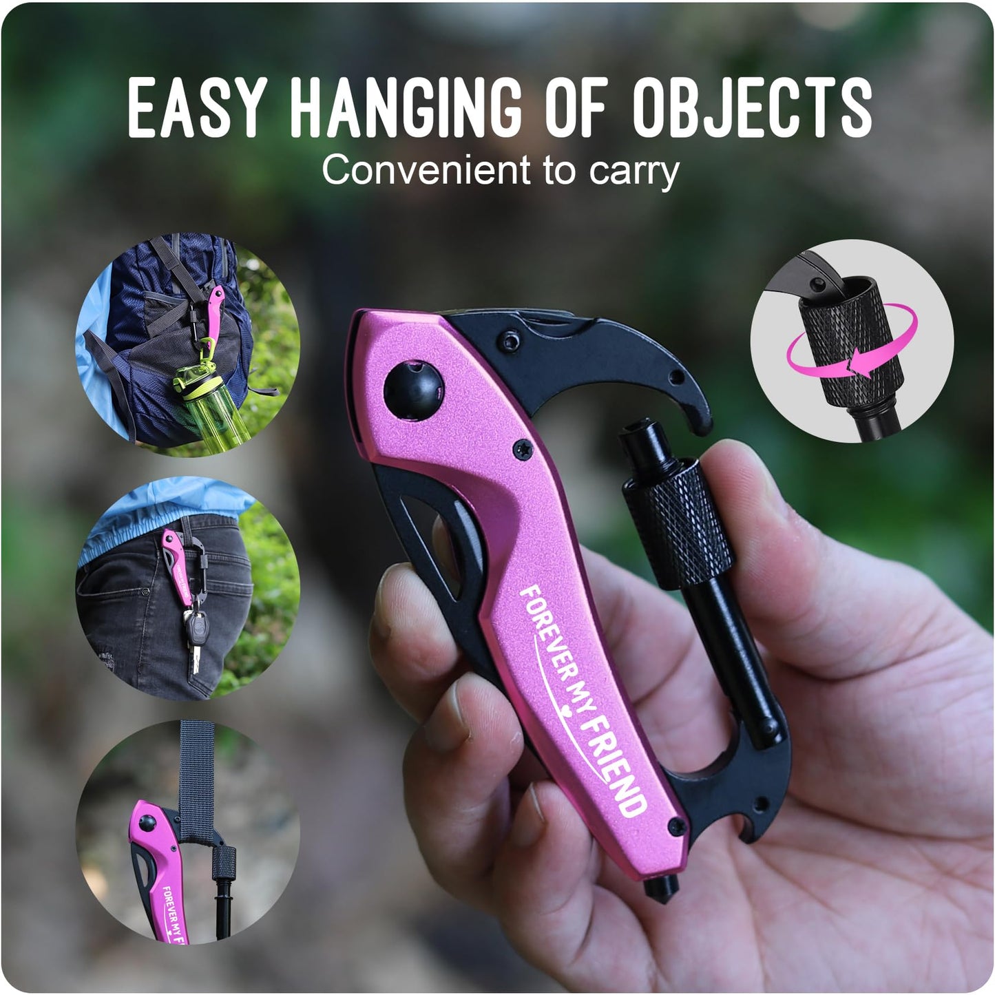 Best Friend Women Gifts, Multitool, Gifts for Best Friend Woman, Christmas Birthday Gift Ideas, FOREVER MY FRIEND Gift