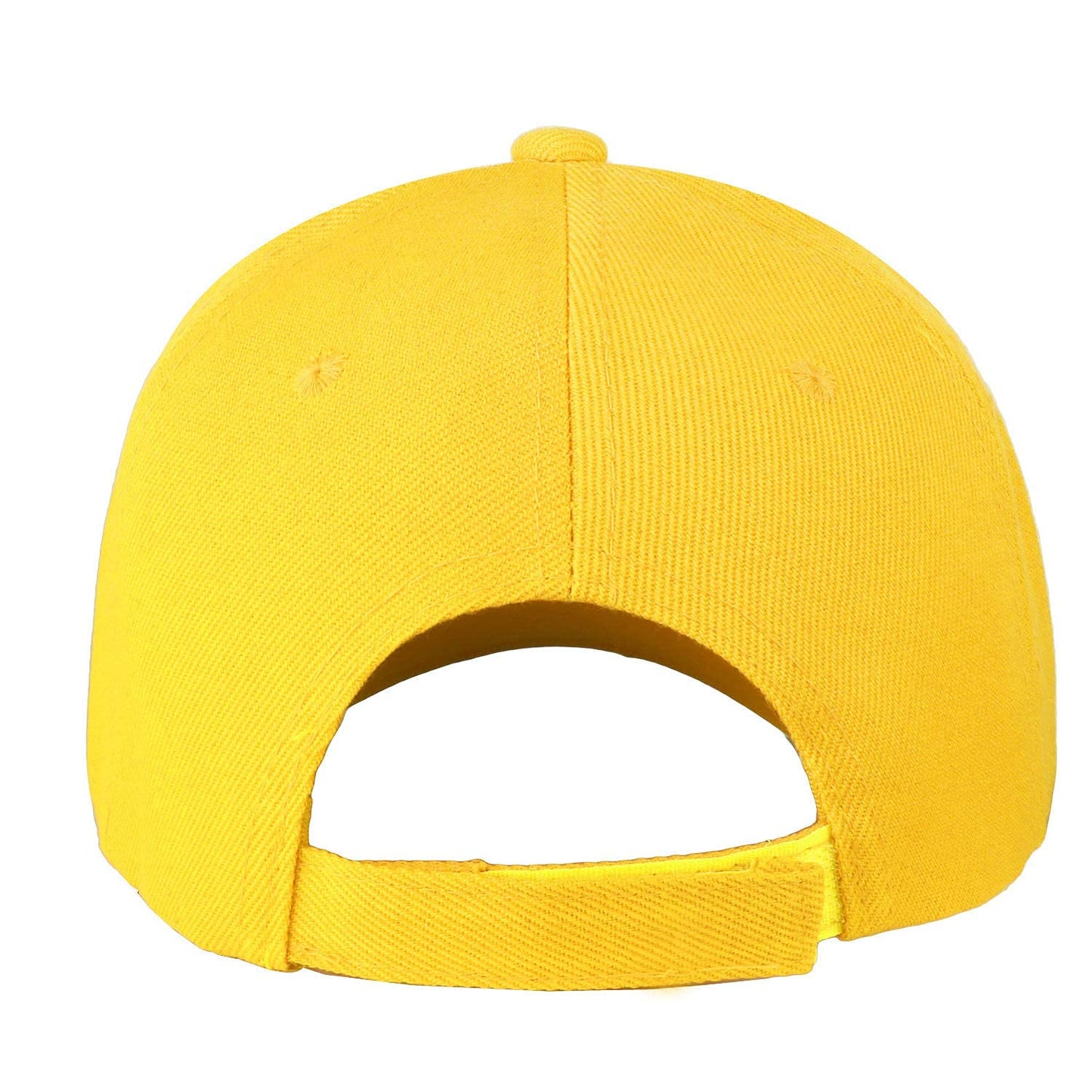 Falari Baseball Cap Adjustable Size for Running Workouts and Outdoor Activities All Seasons (1pc Yellow)
