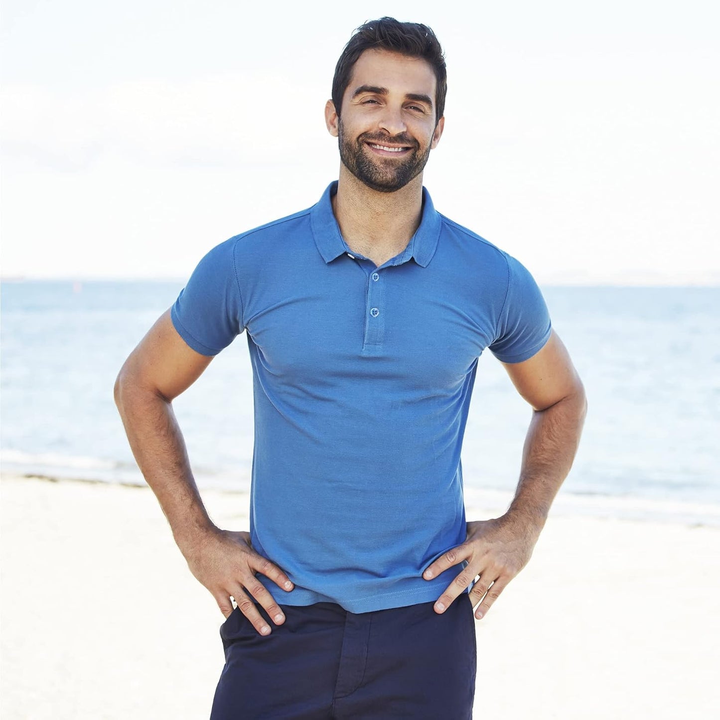 MLYENX Men's Polo Shirts - Quick-Dry, Moisture-Wicking Casual Golf Tees | 4/5 Pack, Short Sleeve
