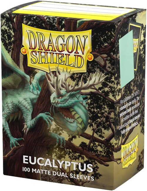 Dragon Shield | Premium Orchid & Eucalyptus TCG Sleeves - 2X 100 CT - Smooth & Tough Protection for Cards