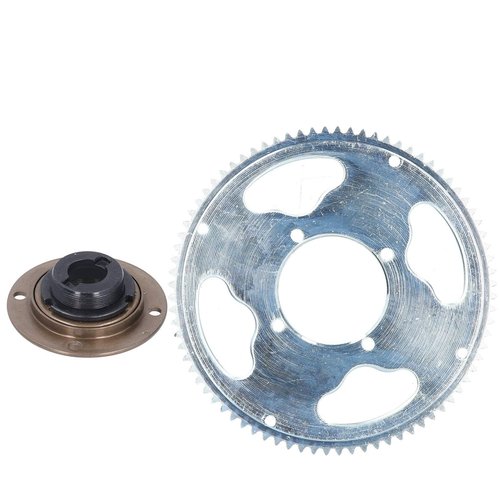 Freewheel Sprocket, Durable 80 Teeth Crankset for E-Bike Conversion, 25H Hub Compatible Connector Accessory for Cyclists Electric Bike Modifications